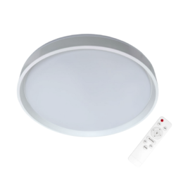 Lampara Led Sobrepuesta C/Control 48+48w Blanca Taurus Ii 3000k-4000k-6000k