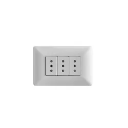 Enchufe Triple 10A 250V stanford