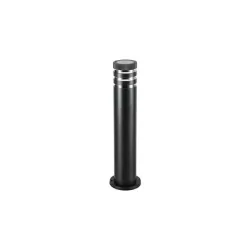 Farol porta ampolleta e27 60cm negro