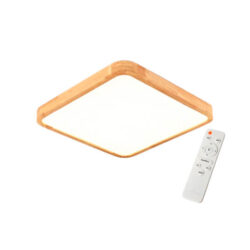 Lámpara led cuadrada sobrepuesta c/control 36+36w 3000k/4000k/6000k modelo Tannistha